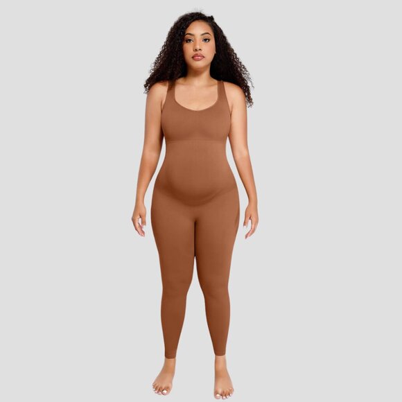 BodyFlexx Maternity Catsuit Jumpsuit | Back Support | Padded Breast Support - Picture 3 of 12